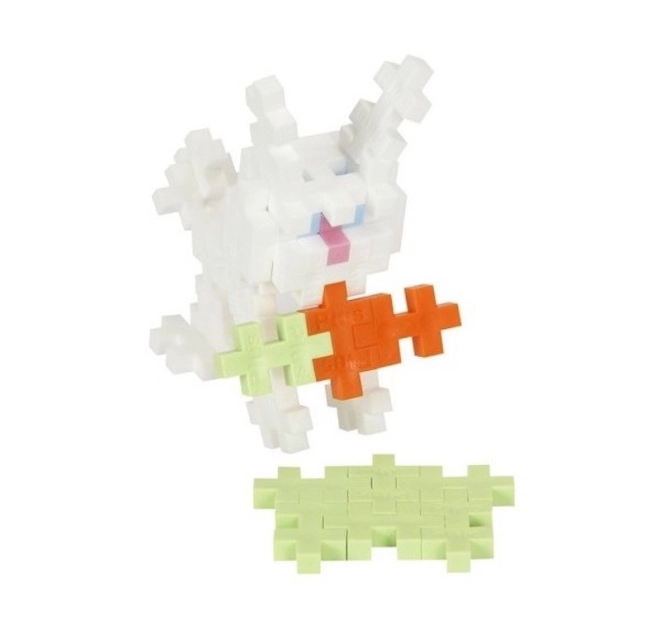 Bouwset Plus-Plus Mini Mix 600st (Pastel/Neon) + 2 basisplaten