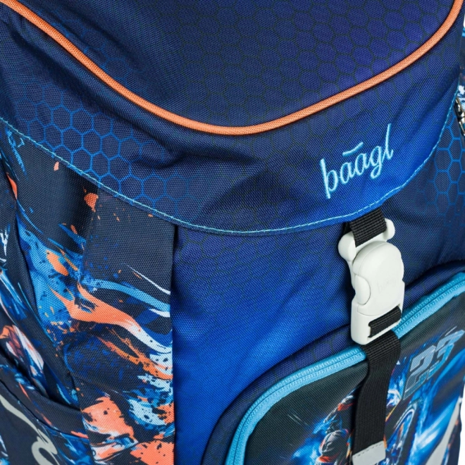 BAAGL Schoolrugzak Airy Motorfiets