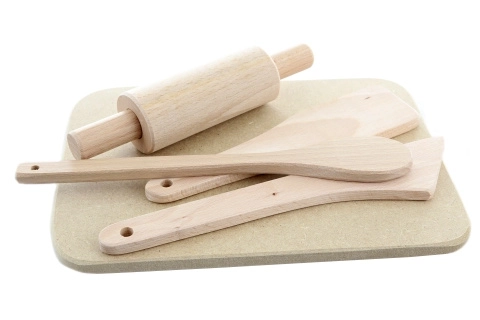 Keukenhulpjes hout
