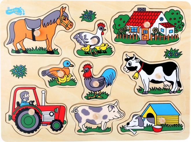 Small Foot Inlegpuzzel Boerderij