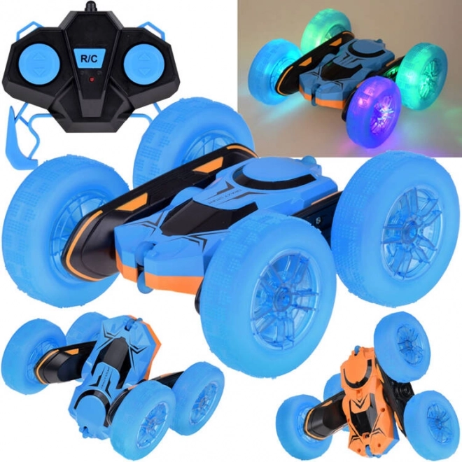 Leuk autootje 360 graden met verlichte wielen