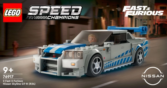 Creatieve set LEGO Speed Champions Nissan Skyline GT-R