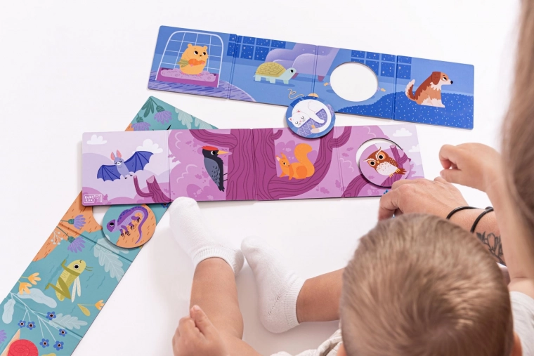 Leren door te spelen met ouders