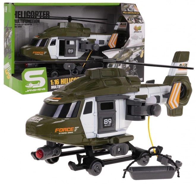 Militaire reddingshelikopter 1:16