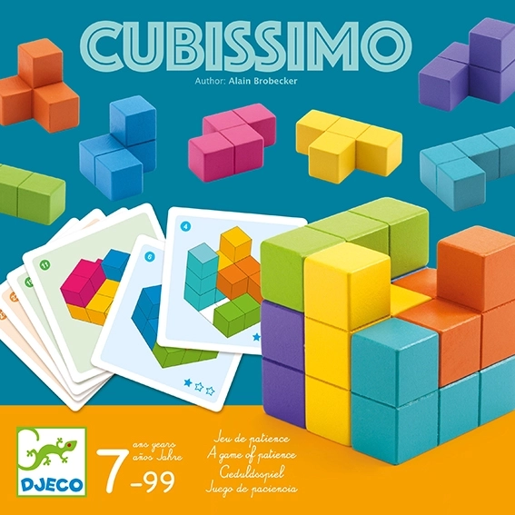 logische 3D-puzzel Djeco Cubissimo