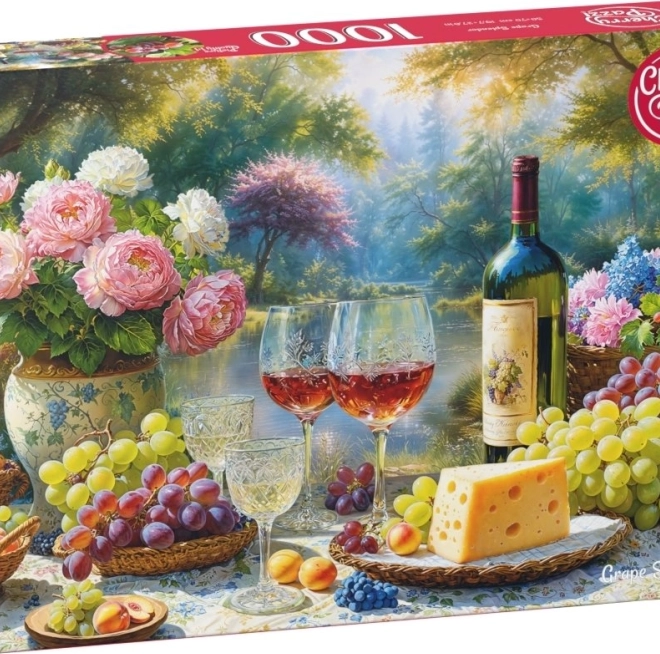 Cherry Pazzi puzzel wijnstilleven 1000 stukjes
