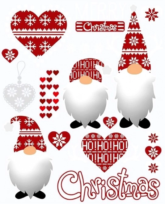 Kerstmis Strijkapplicaties Kabouters