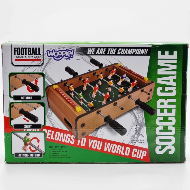 Kinder tafelvoetbal van Woopie