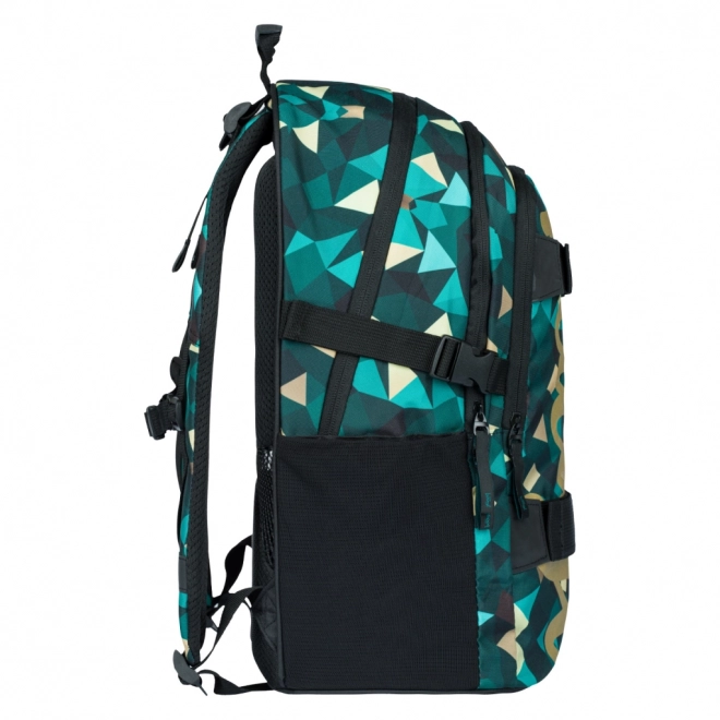 Set BAAGL Skate Polygon: rugzak, etui en zak