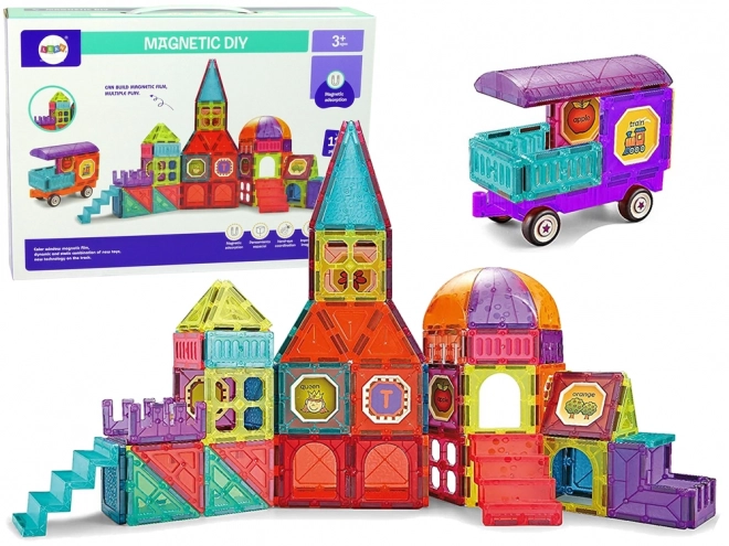 Magnetische bouwsets met 111 onderdelen