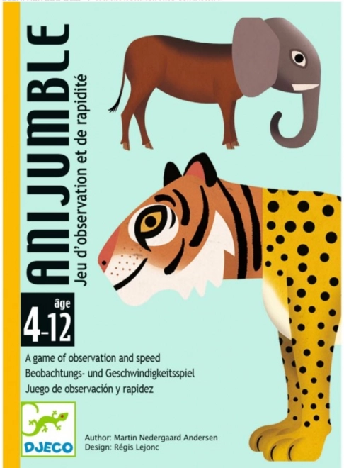 DJECO Kaartenspel Anijumble