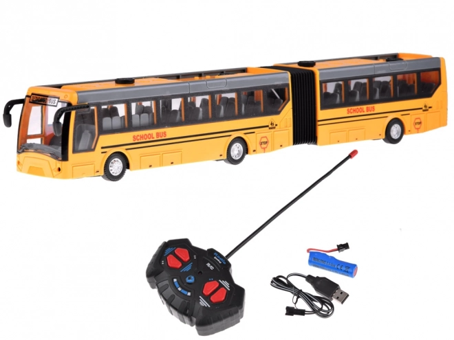 Leuke op afstand bestuurbare stadsbus