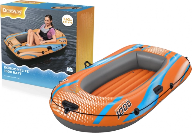 opblaasbare boot Bestway Kondor Elite 1000, 162 × 96 cm