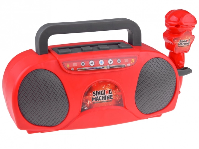 Kinder radio met draadloze luidspreker en microfoon