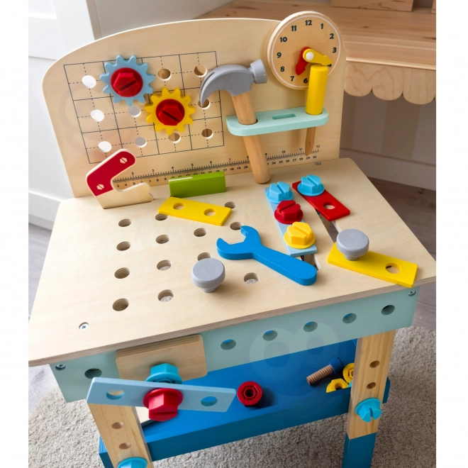 Houten werkbank Tooky Toy