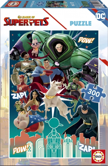 Puzzel DC Liga Superhuisdieren 300 stukjes