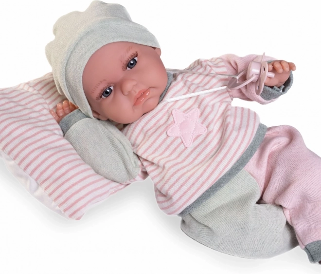 Realistische pop baby met geluid Antonio Juan Toneta