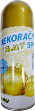 Decoratieve spray goud 250 ml