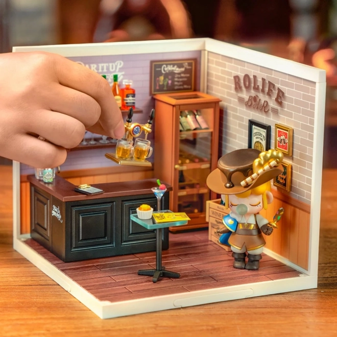 RoboTime Miniatuurhuisje Café Cheers
