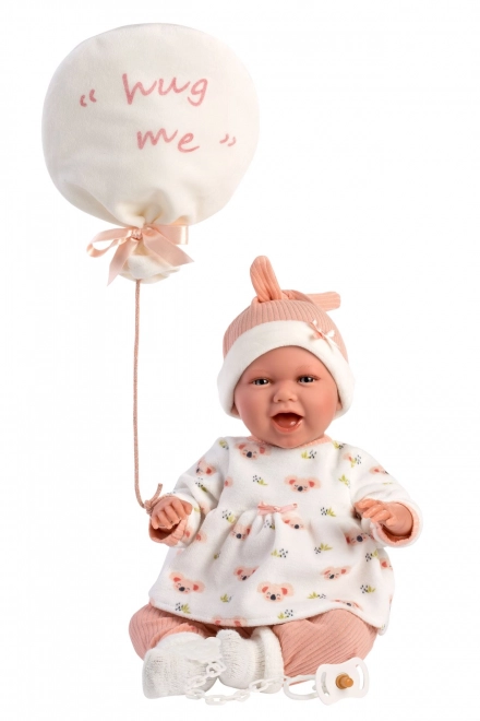 Llorens M740-96 outfit voor poppenbaby NEW BORN maat 40-42 cm