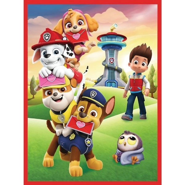 TREFL Set 3in1 Paw Patrol in actie (2x puzzel + memory)