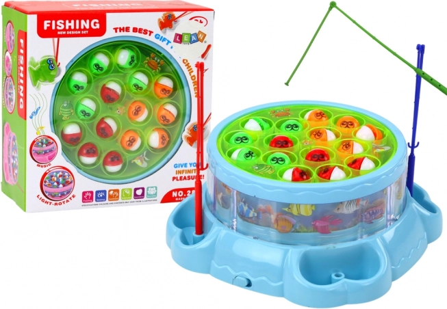 Spel Hengelhengels Lichten Geluiden Blauw
