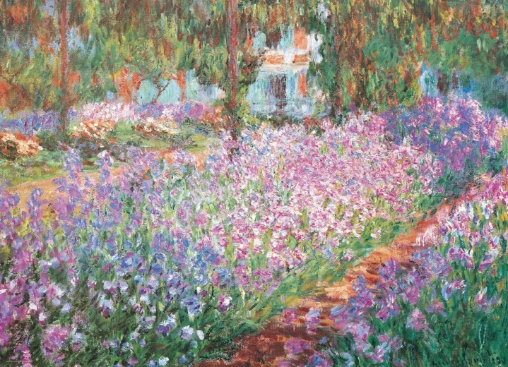 Puzzle EUROGRAPHICS Monets tuin 1000 stukjes