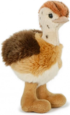 Pluchen struisvogelkuiken 20 cm