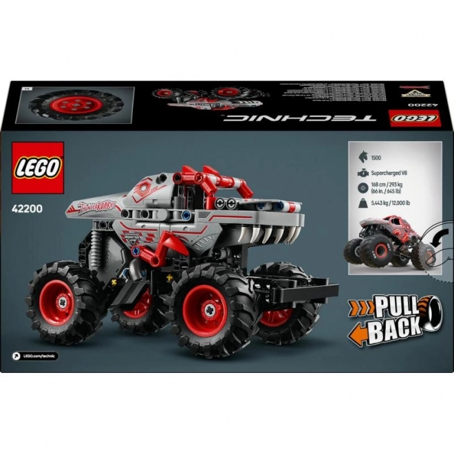 Lego Technic Monster Jam ThunderROARus met pull-back aandrijving