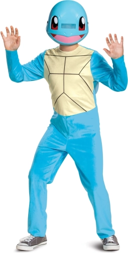 Pokémon kinderkostuum Squirtle (4–6 jaar)
