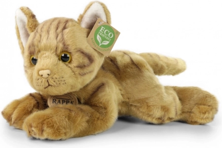 pluche liggende kat 30 cm eco-friendly