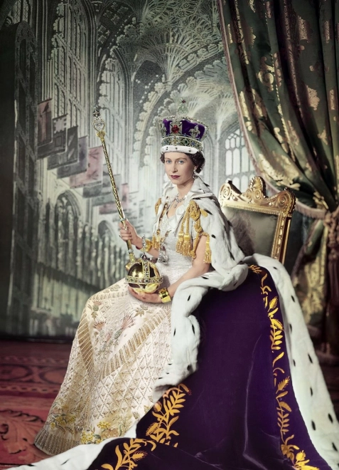 EUROGRAPHICS Puzzel Koningin Elizabeth II 1000 stukjes