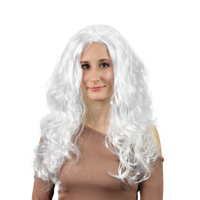 Pruik engel met lang haar