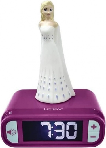 Decoratieve wekker met LED-nachtlampje