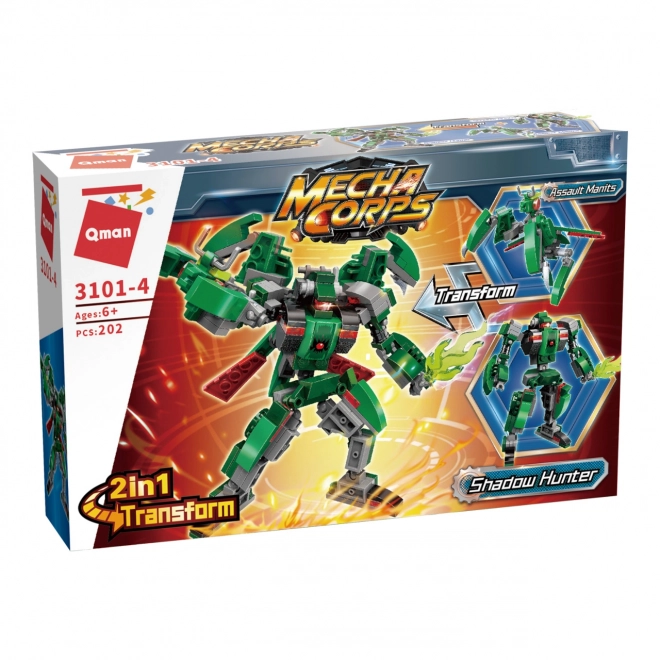 Qman MechaCorps 3101-4 Schaduw Jager 2v1