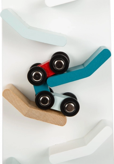 Houten cascadebaan voor kinderen