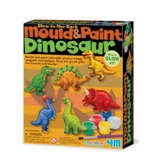 Productie en schilderen - dinosaurussen