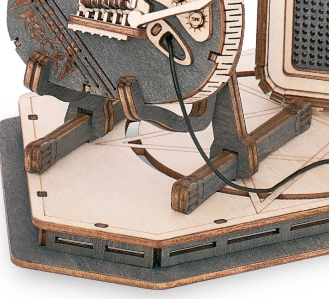 RoboTime houten 3D puzzel - Elektrische gitaar