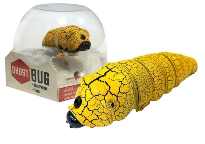 Gele rups met infraroodsensor