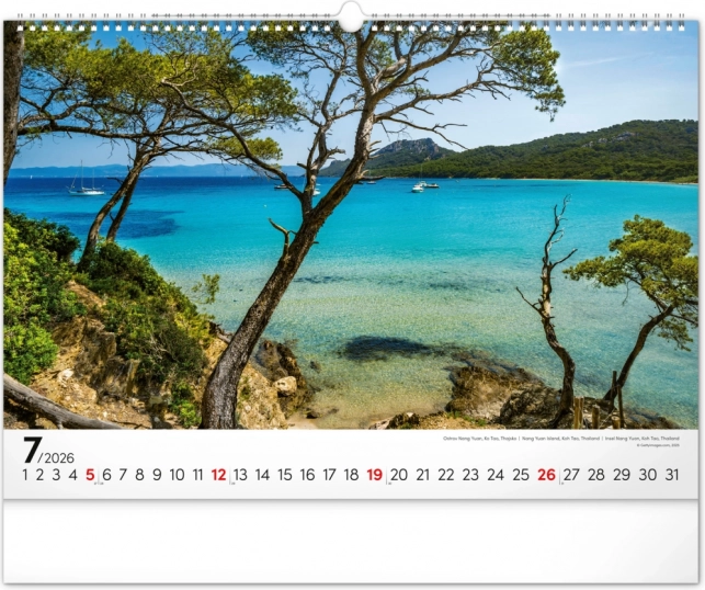 Muurkalender Zee 2026