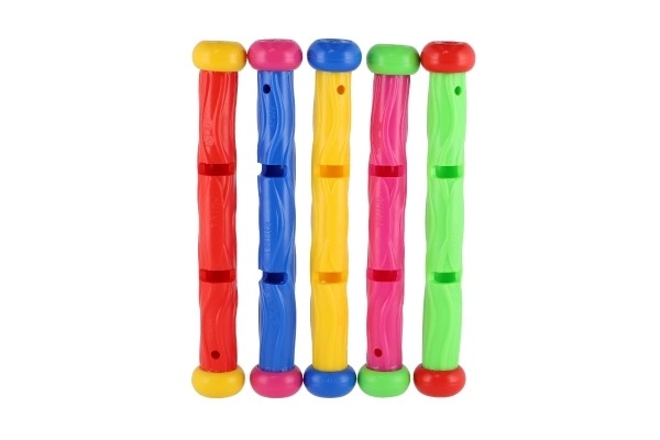 Kleurige duikstokjes - 5 stuks