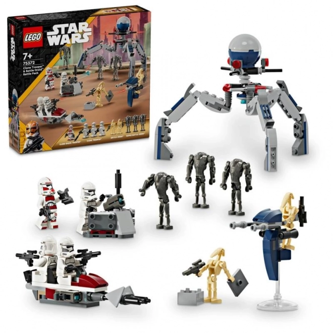 LEGO® Star Wars™ 75372 Clone Trooper- en Battle Droid-gevechtspakket