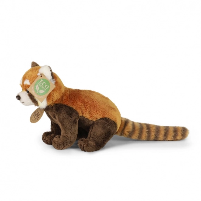 Pluchen rode panda 18 cm ECO-FRIENDLY