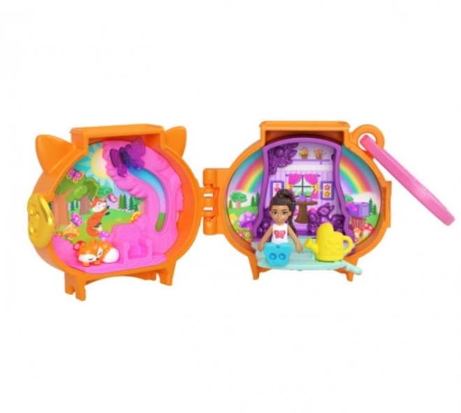 Polly Pocket figuurset met diertje
