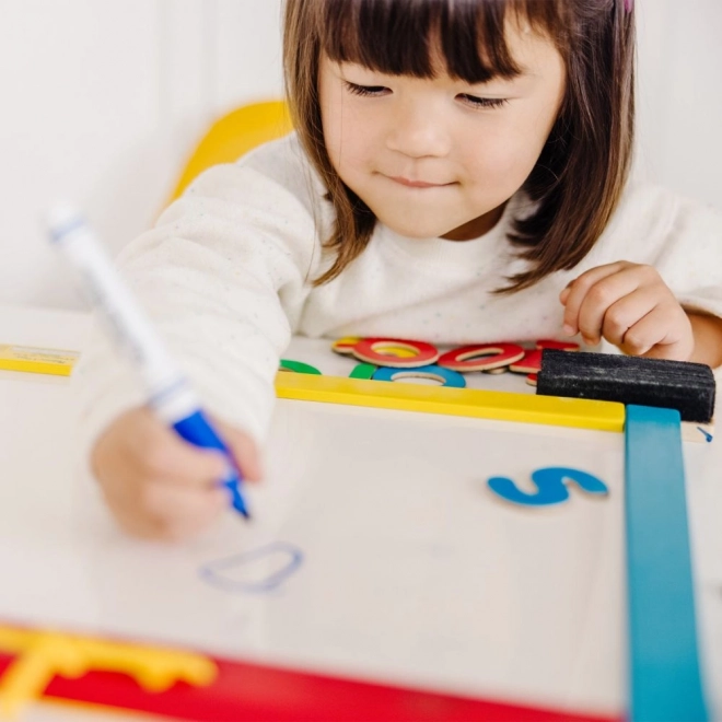 Magnetisch en droog uitwisbaar bord voor kinderen