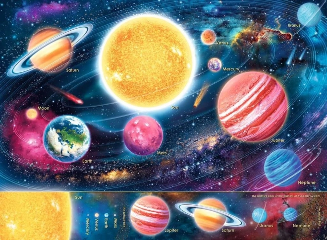 Ravensburger puzzel Zonnestelsel XXL 300 stukjes