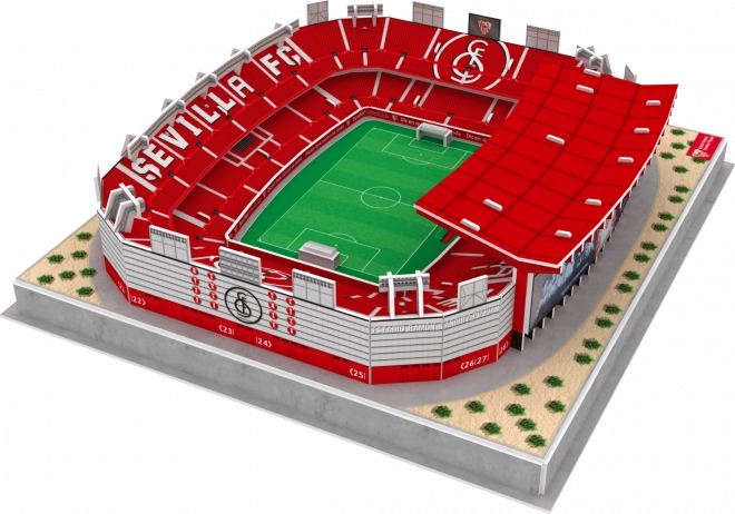 Lichtgevende 3D puzzel stadion Ramón Sánchez-Pizjuán - FC Sevilla