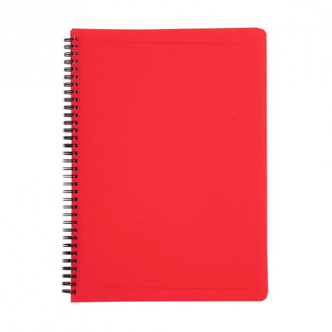 Twin wire blok A4 PP Classic rood