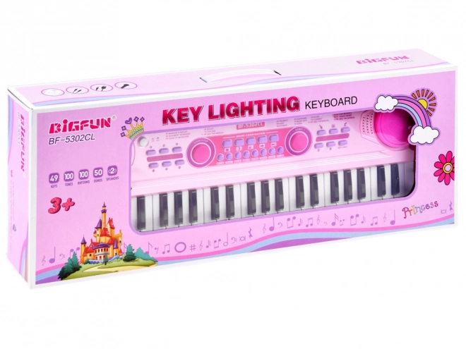 Toetsenorgel met verlichte toetsen IN0151