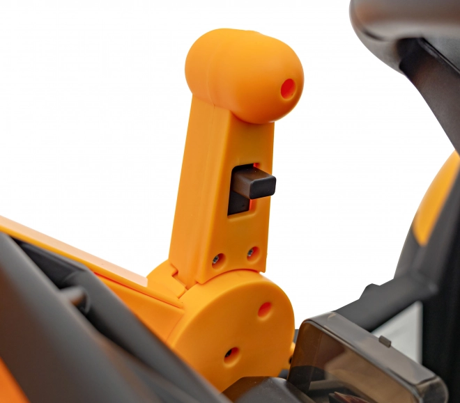 Kinder ritje op JCB Traktor met graafmachine
